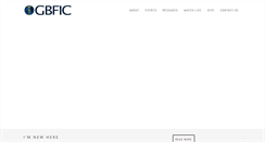 Desktop Screenshot of gbfic.org